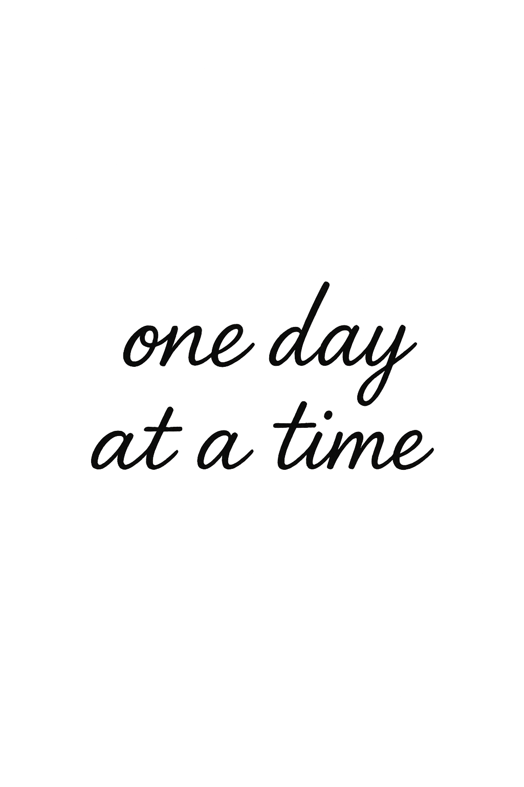 One day at a time #25